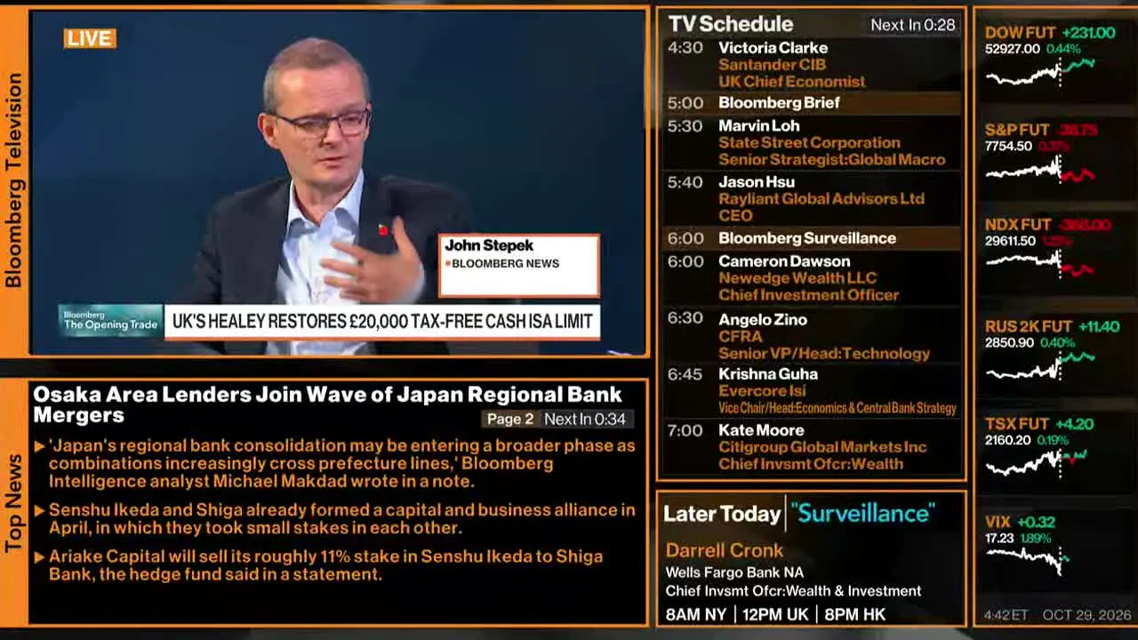 Bloomberg TV+ en direct