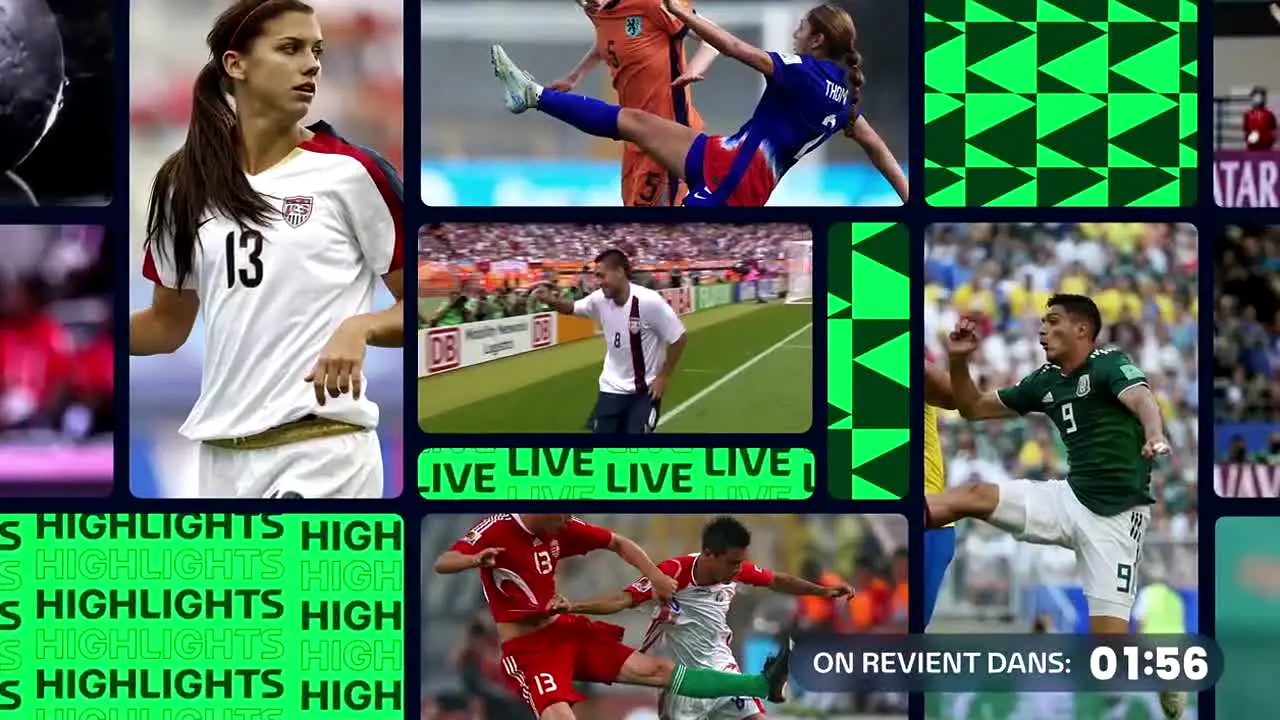 FIFA+ French live