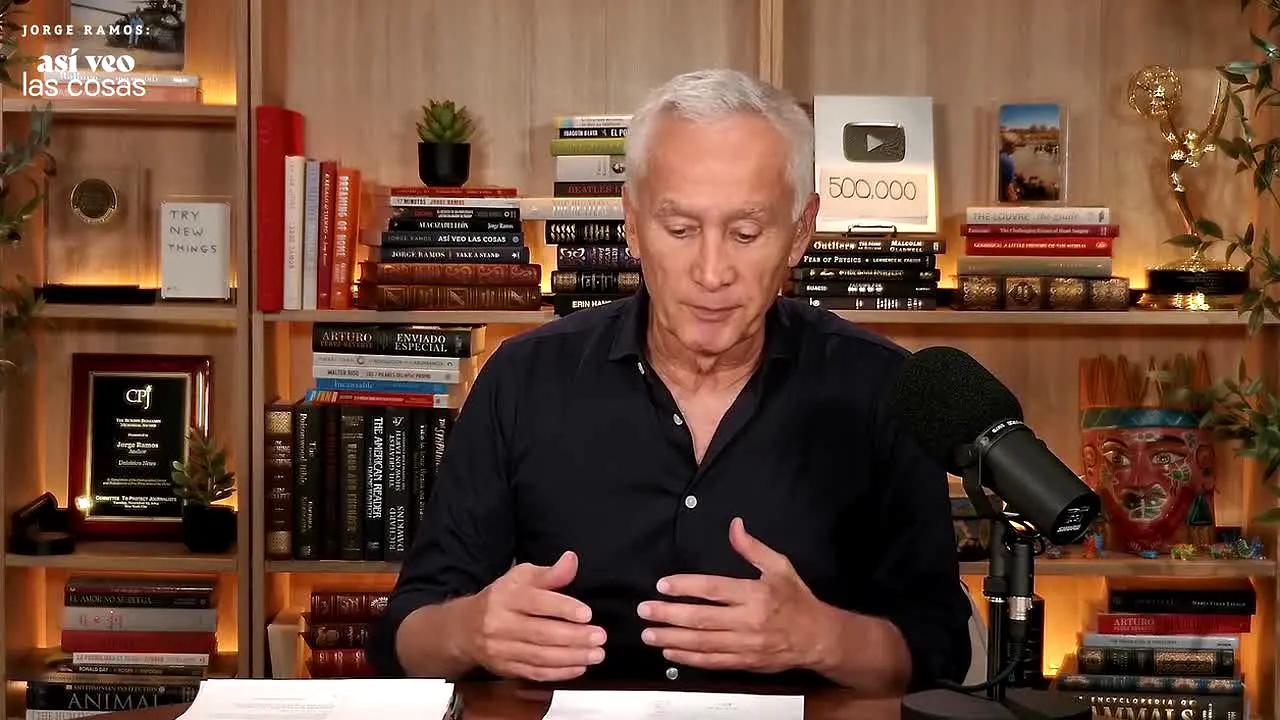 Jorge Ramos: Asi Veo Las Cosas live