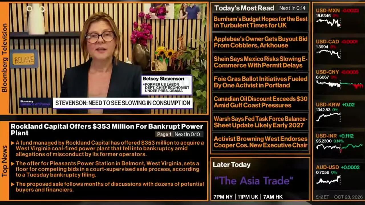 Bloomberg TV+ en vivo