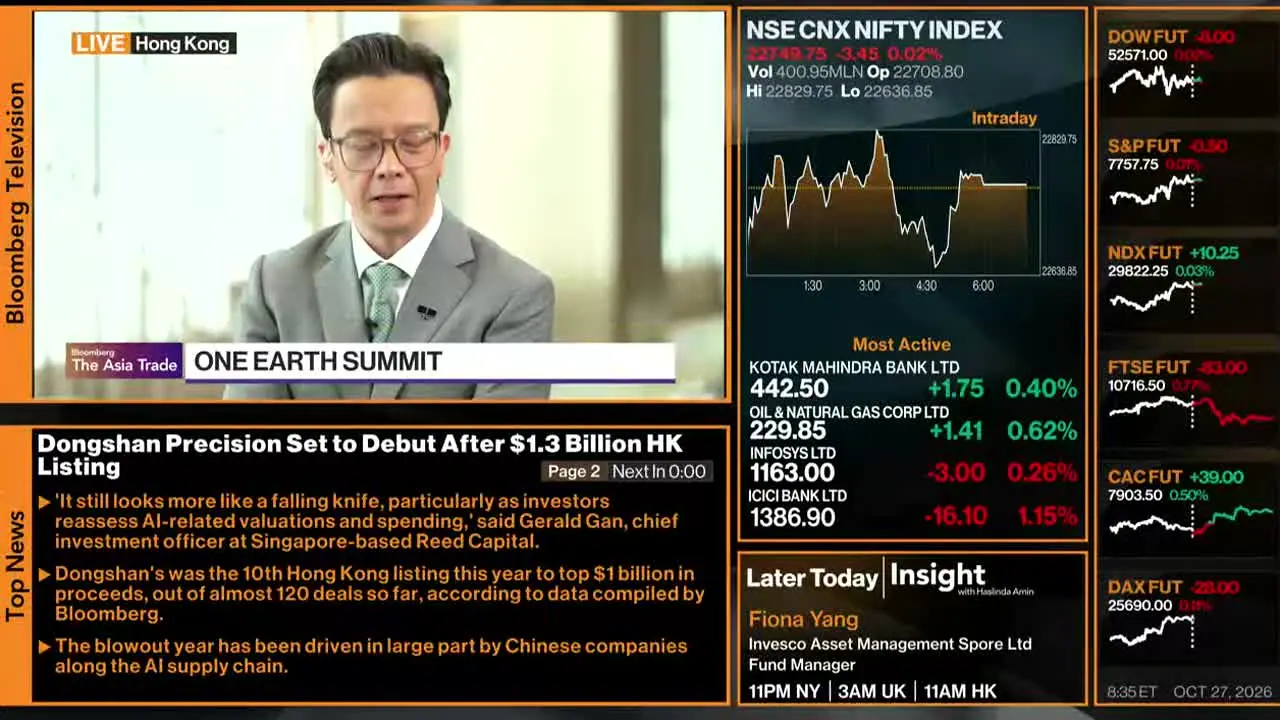 Bloomberg TV+ live