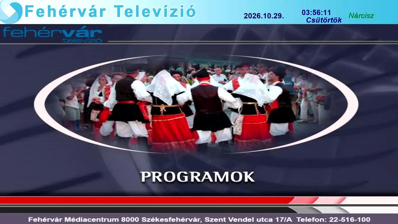 FehérvárTV live
