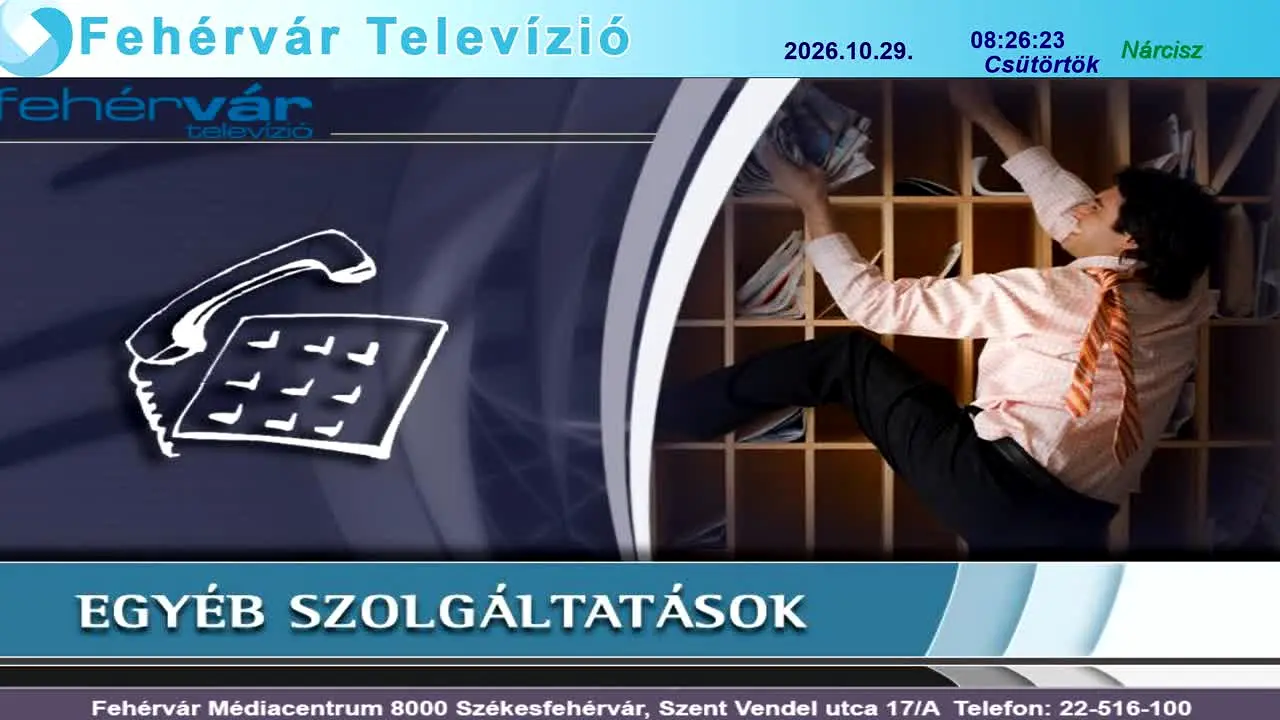 FehérvárTV live