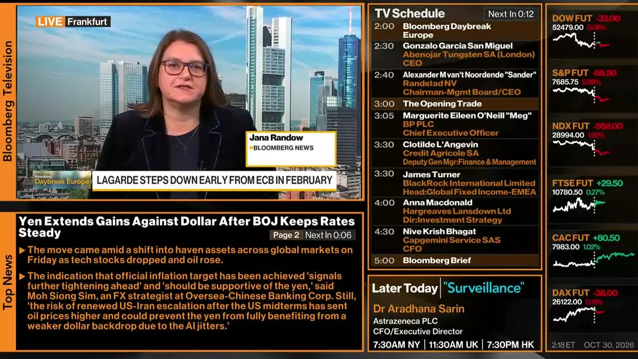 Bloomberg TV+ en vivo