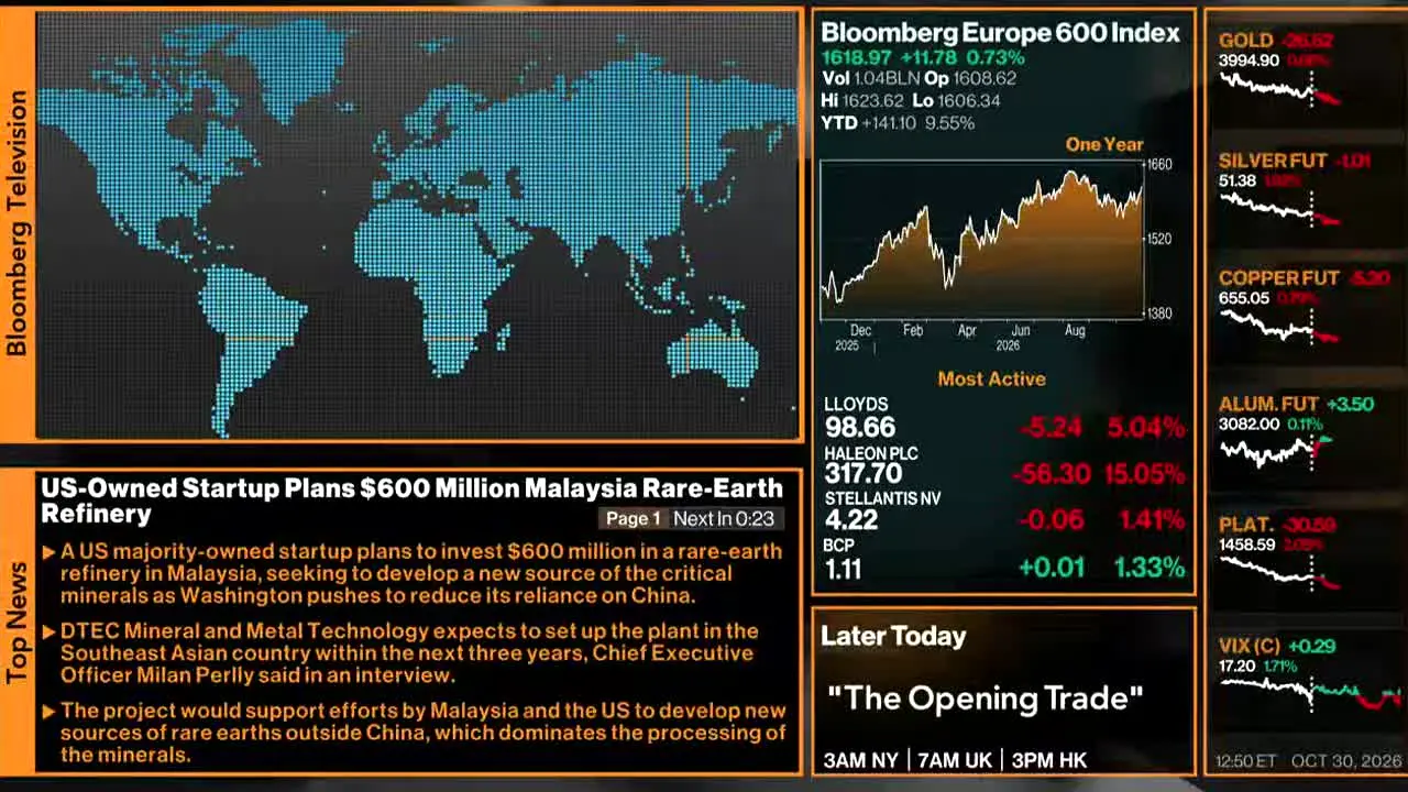 Bloomberg TV+ en direct