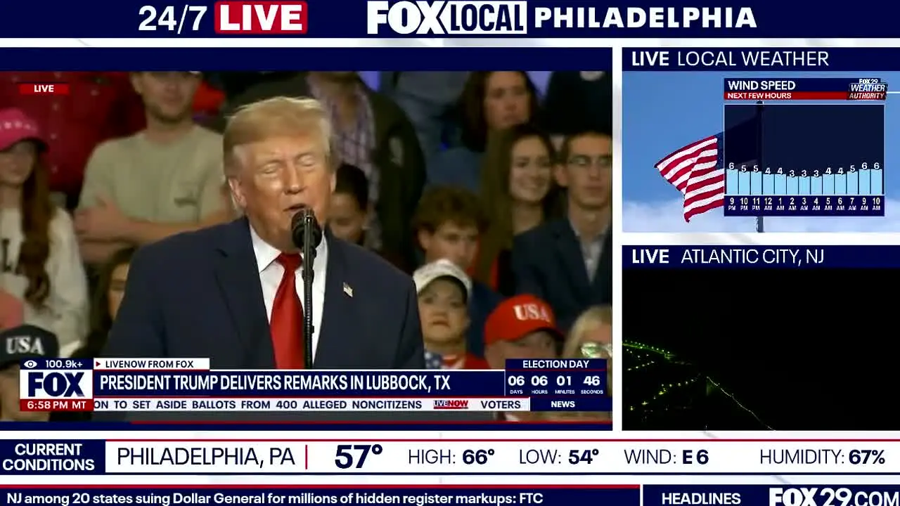 Fox WTXF-TV in diretta