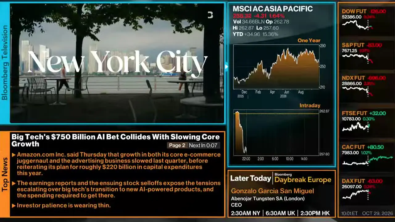 Bloomberg TV+ en direct