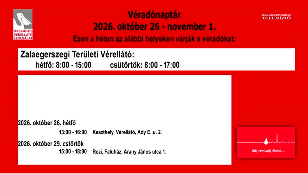 Zalaegerszeg TV live