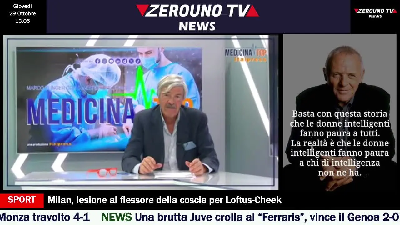 Zerouno TV News live