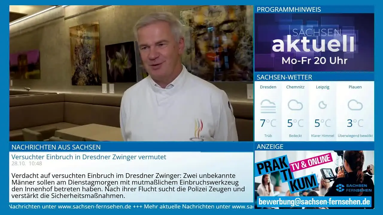 Sachsen Fernsehen Leipzig live