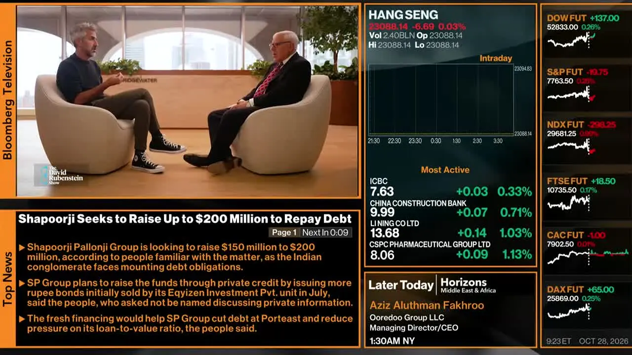 Bloomberg TV+ live