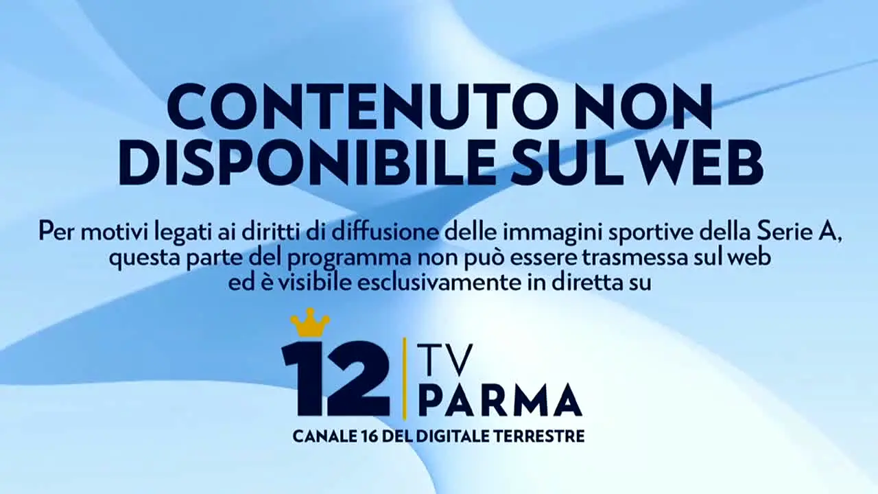12 TV Parma live