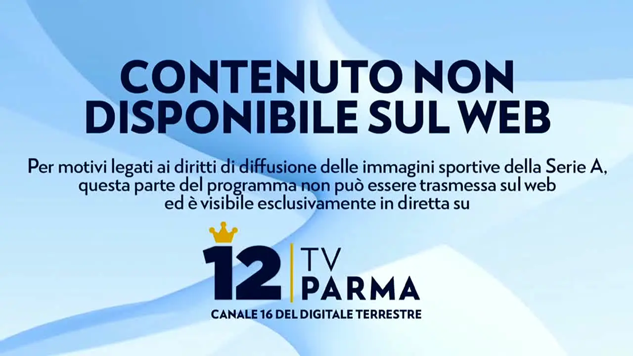12 TV Parma live