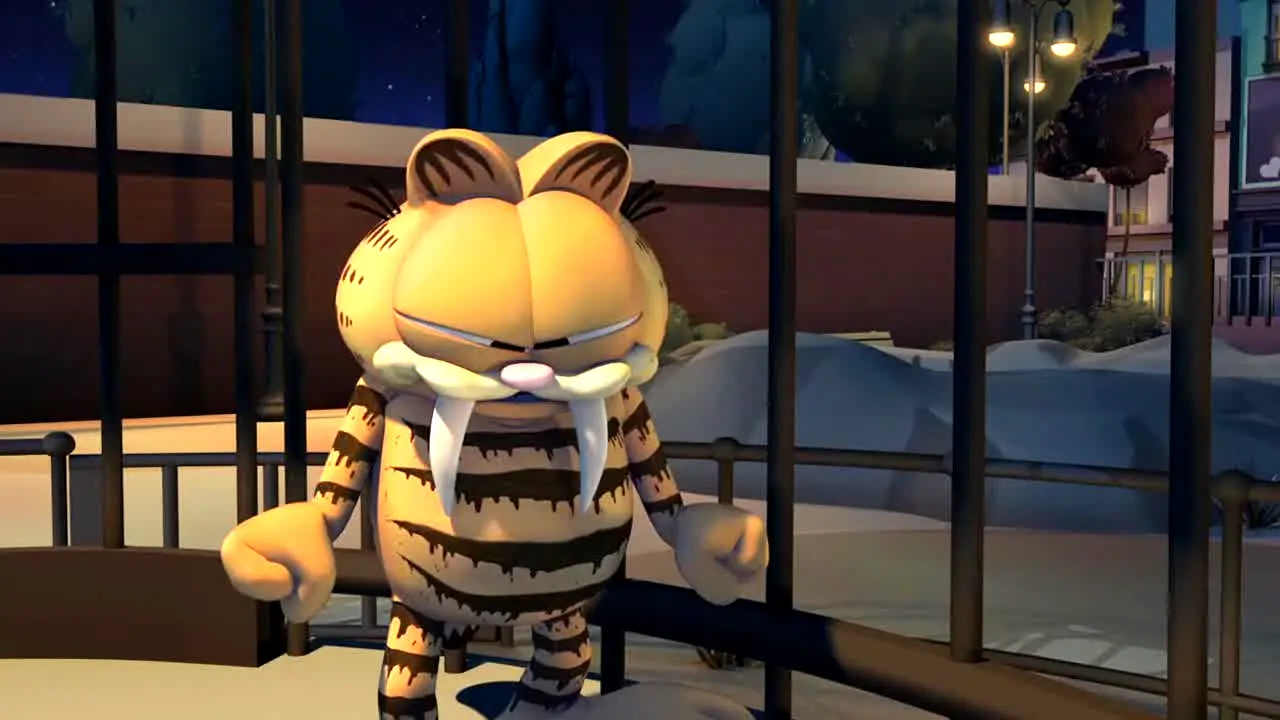 Garfield in diretta
