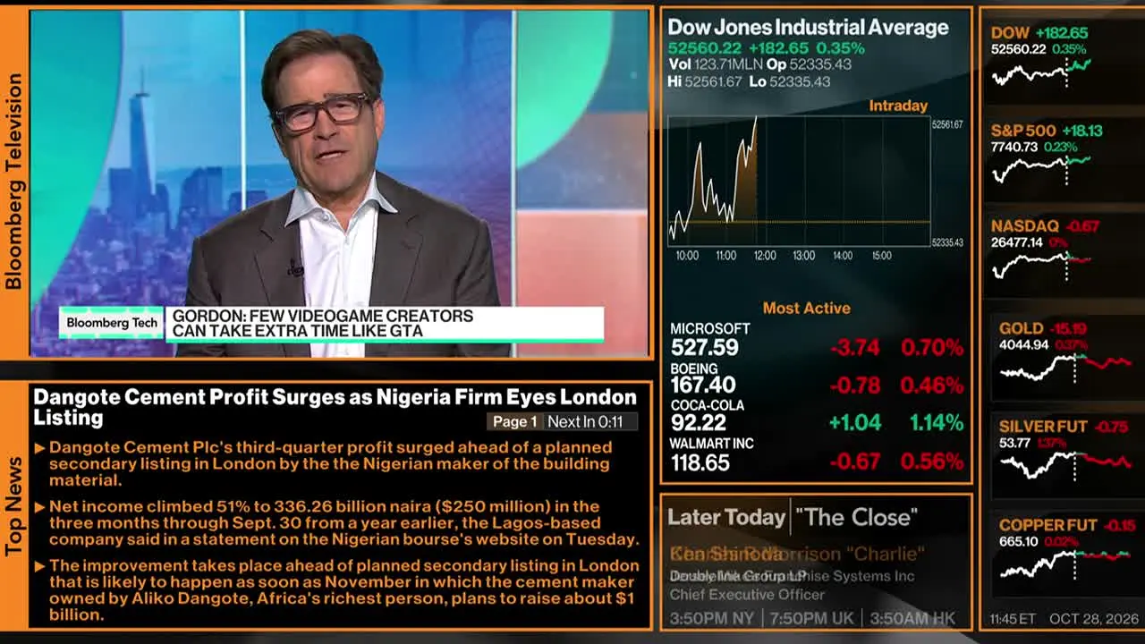 Bloomberg TV+ live