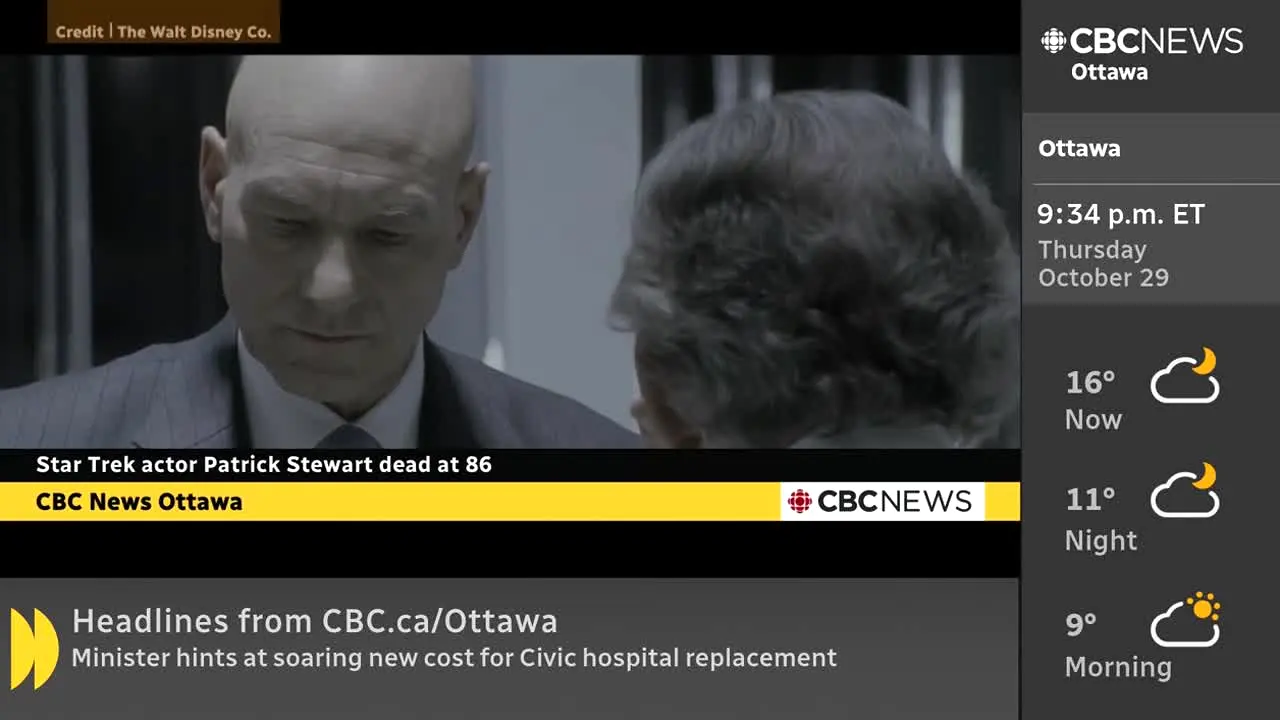 CBC News Ottawa live