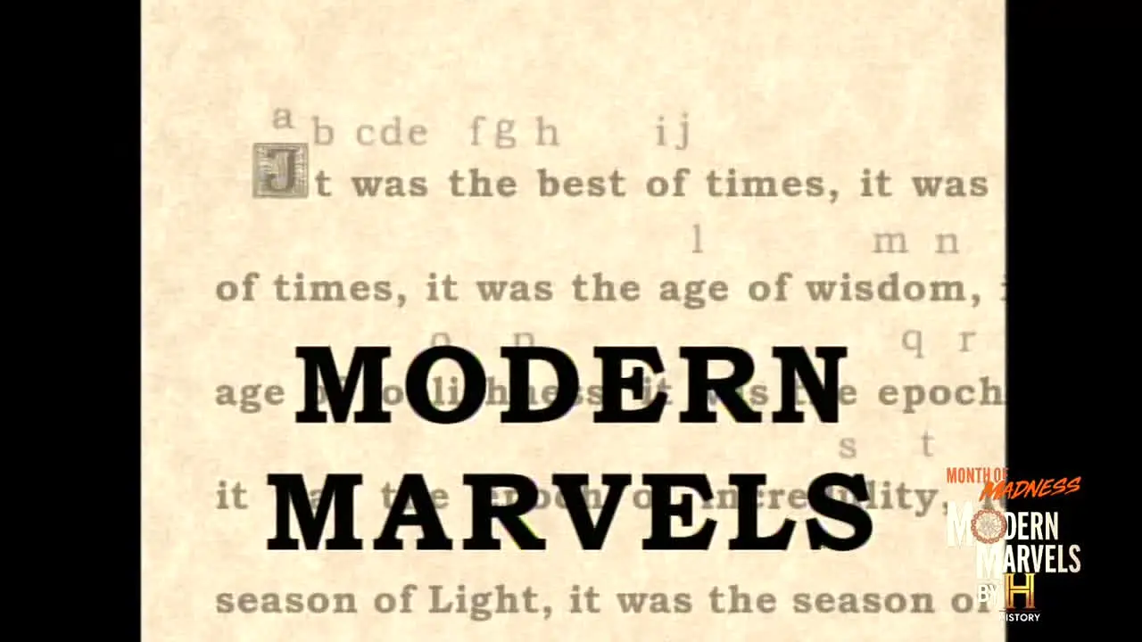 Modern Marvels live