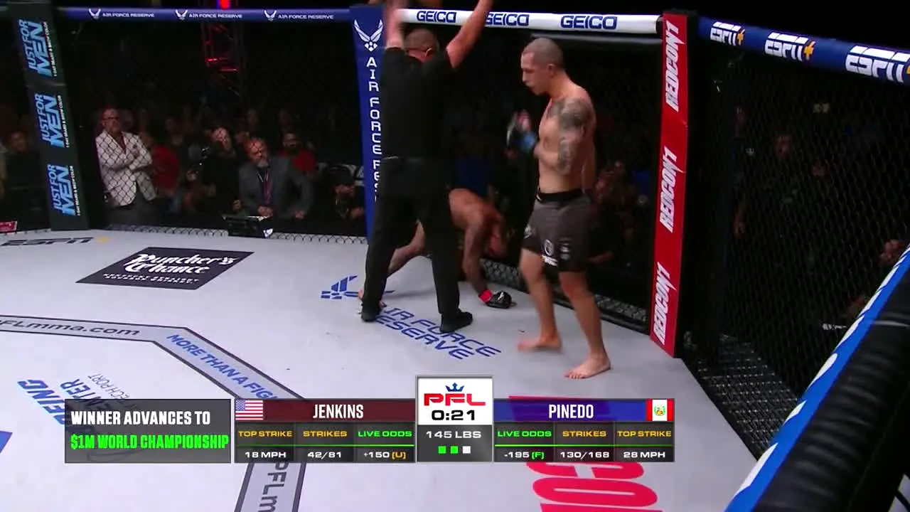 PFL MMA en vivo