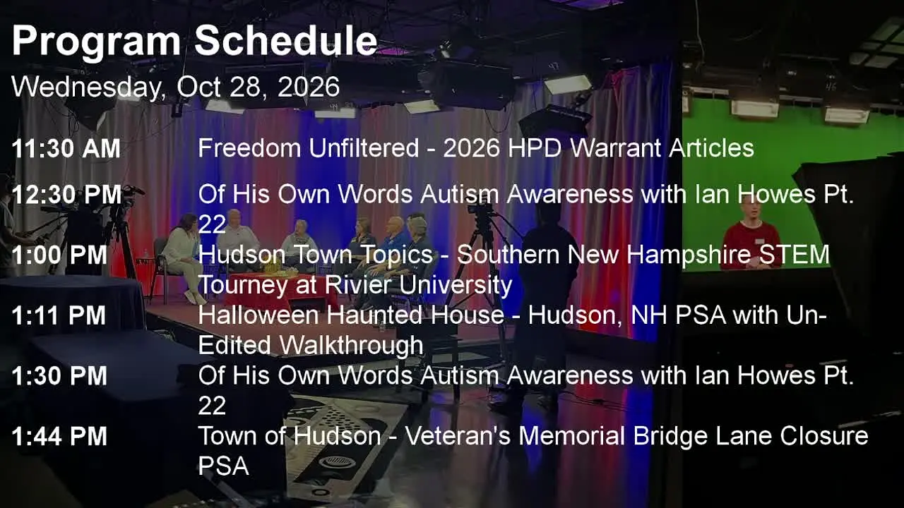 HCTV Public Access Channel live