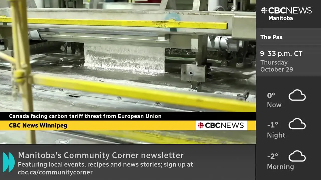 CBC News Manitoba live