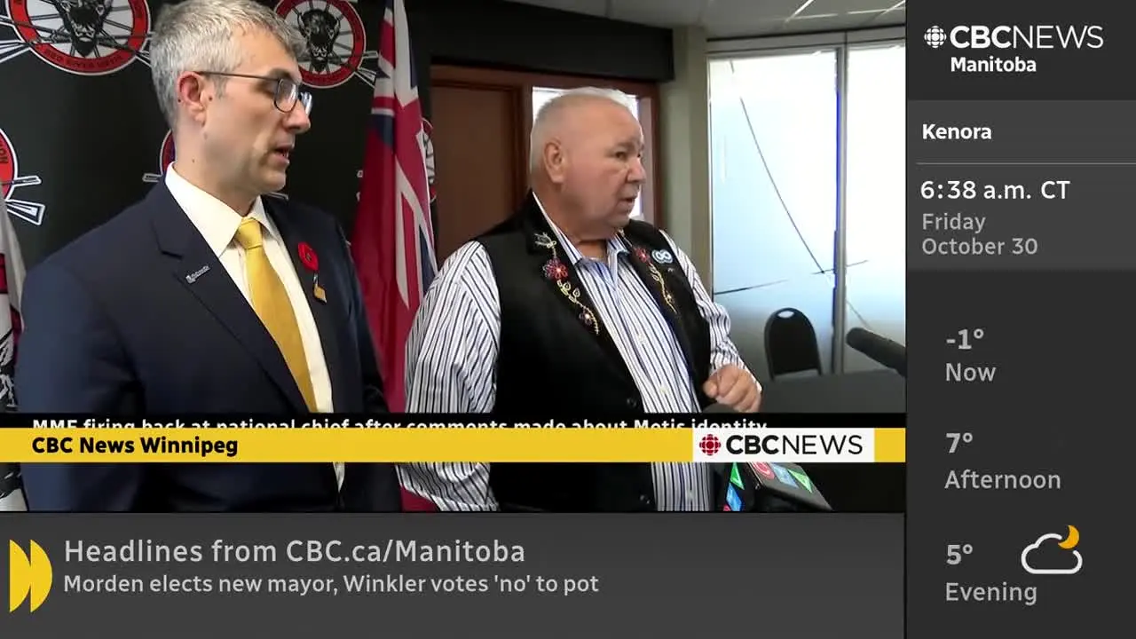 CBC News Manitoba live