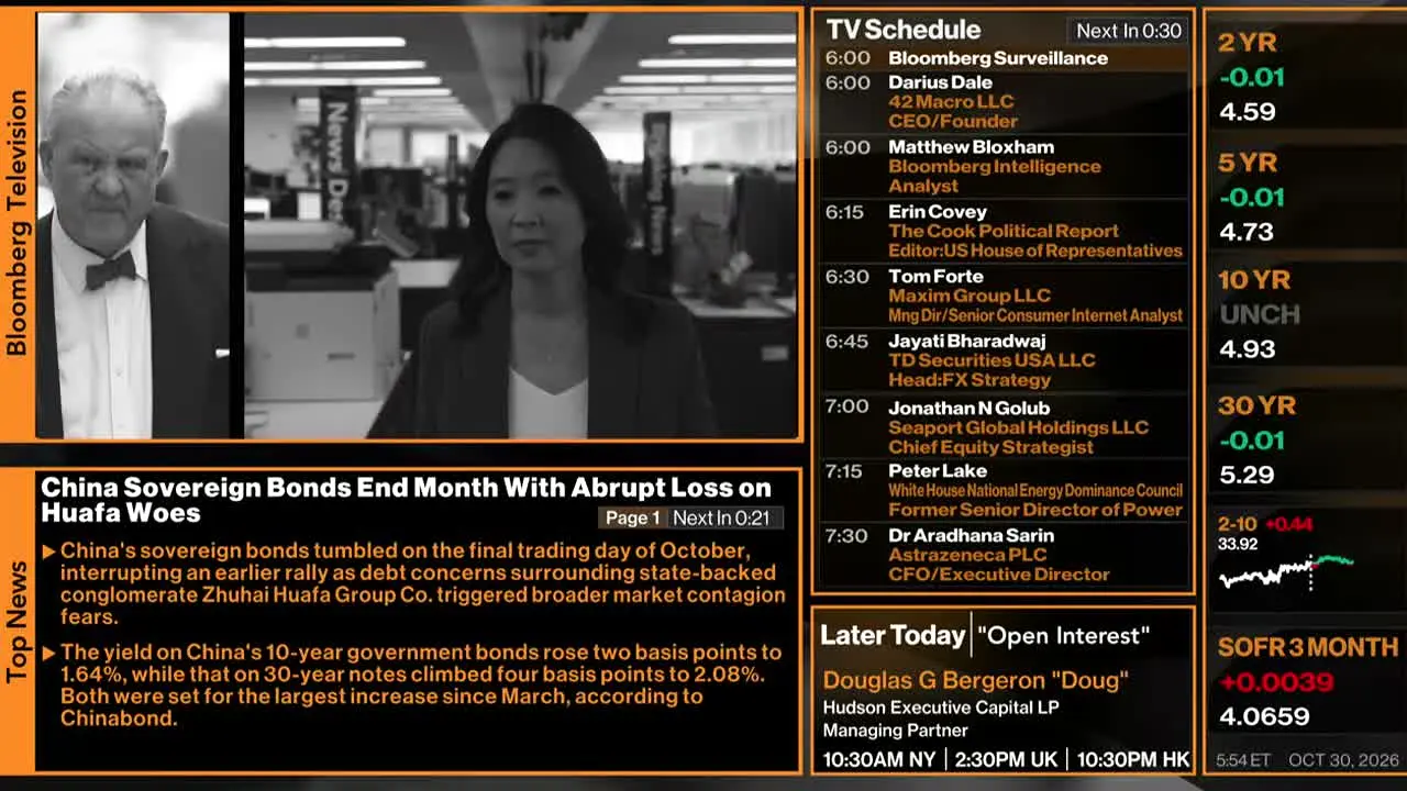 Bloomberg TV+ — прямой эфир
