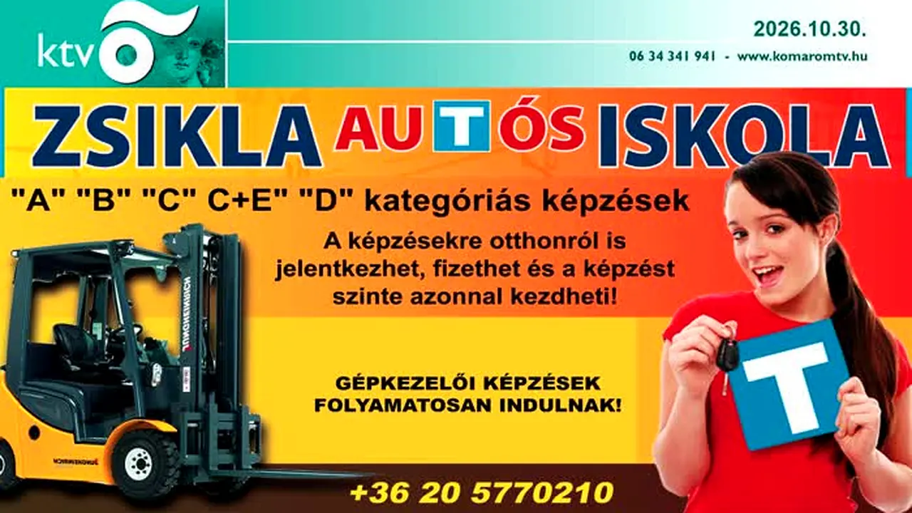 Komáromi Televízió in diretta