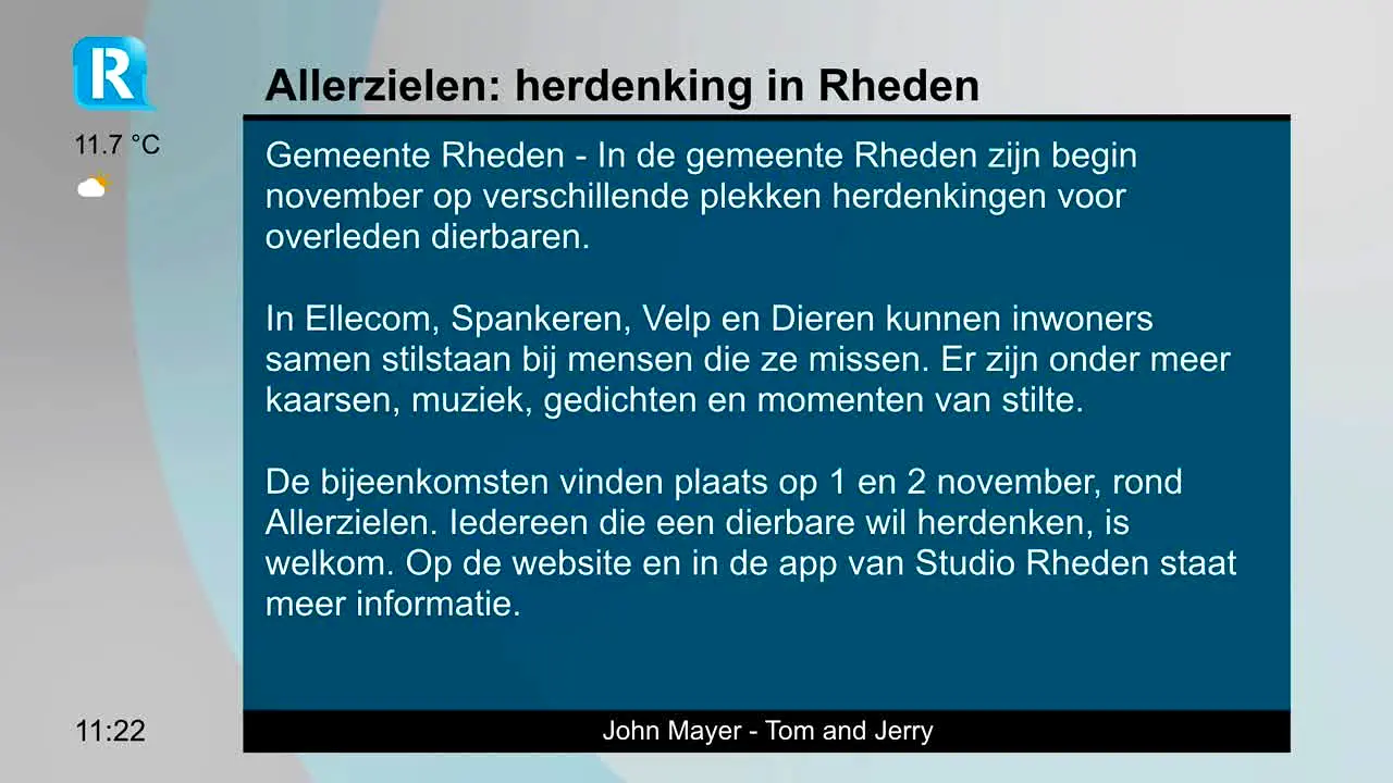 Studio Rheden en vivo