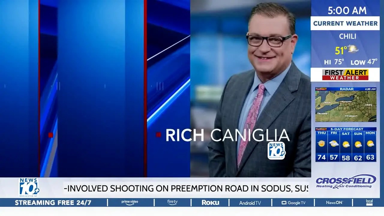 NBC WHEC-TV in diretta