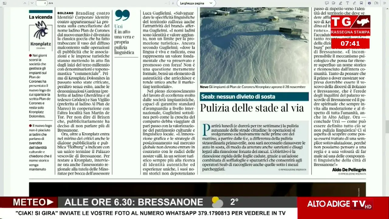 Alto Adige TV live
