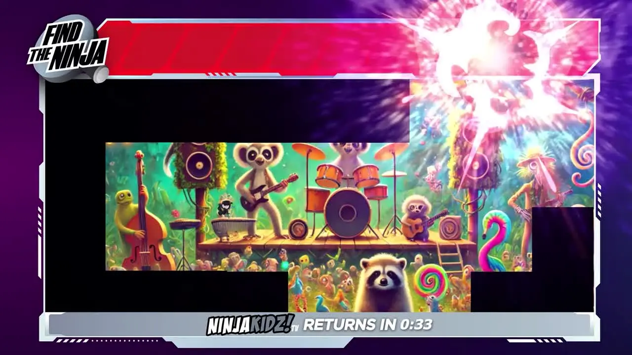 Ninja Kidz ao vivo